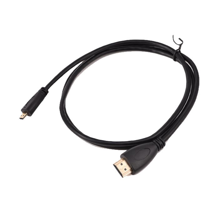 Micro HDMI till HDMI högupplöst kabel